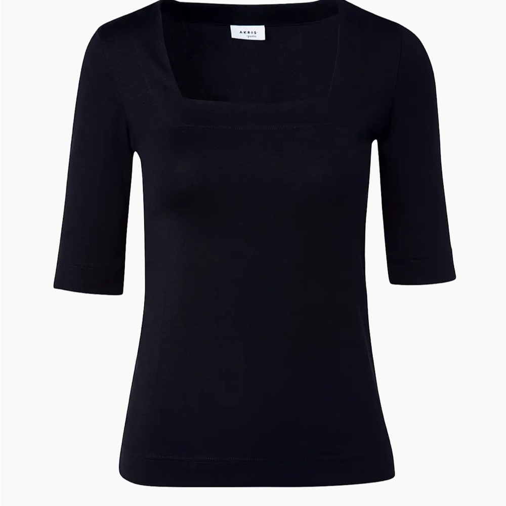 AKRIS PUNTO square neck top